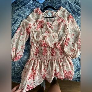 Flowy Princess Polly Mini Dress